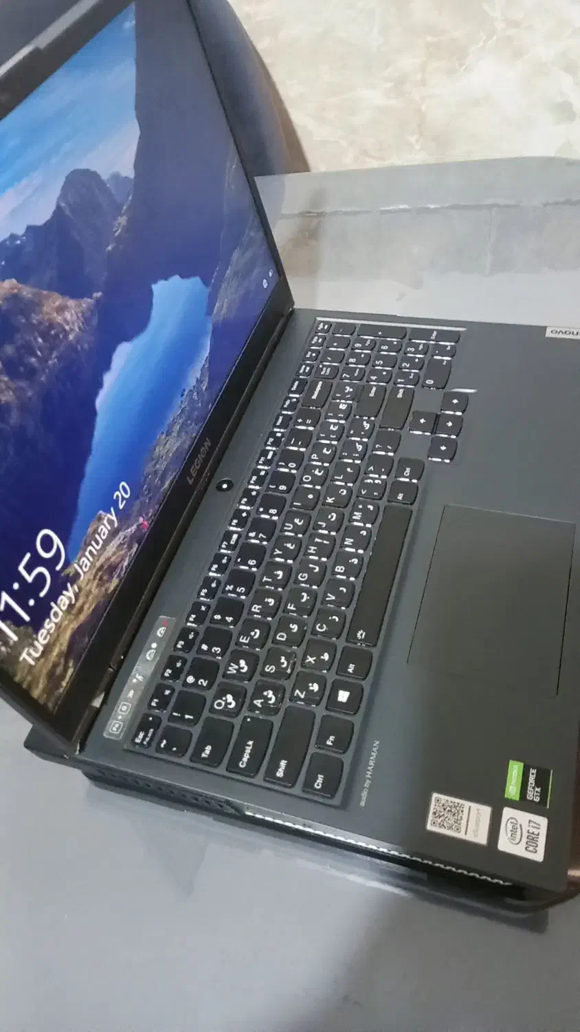 لپ تاپ گیمینگ لنوو legion 5|رایانه همراه|کرمان, |دیوار