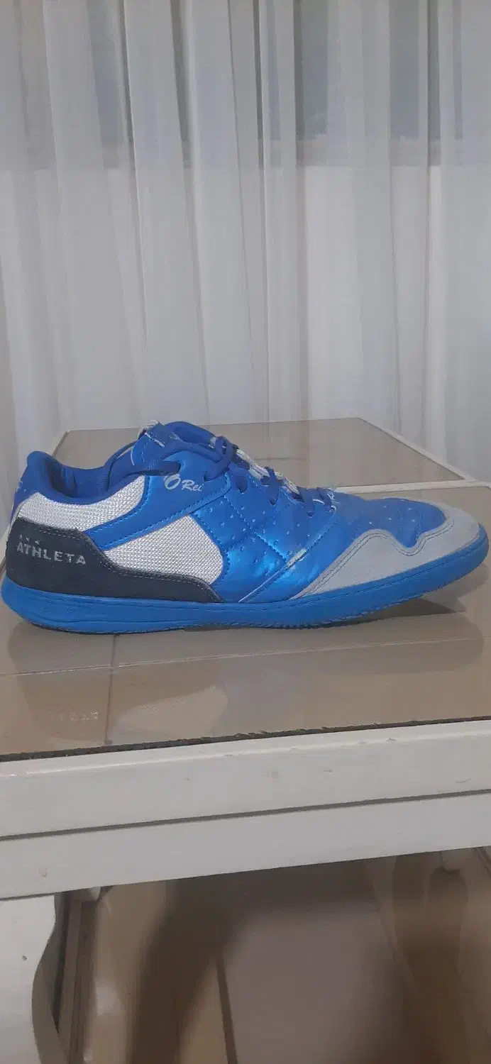 کفش فوتسال اتلتا Athleta O-Rei T003 Blue White|کیف، کفش، کمربند|کاشمر, |دیوار