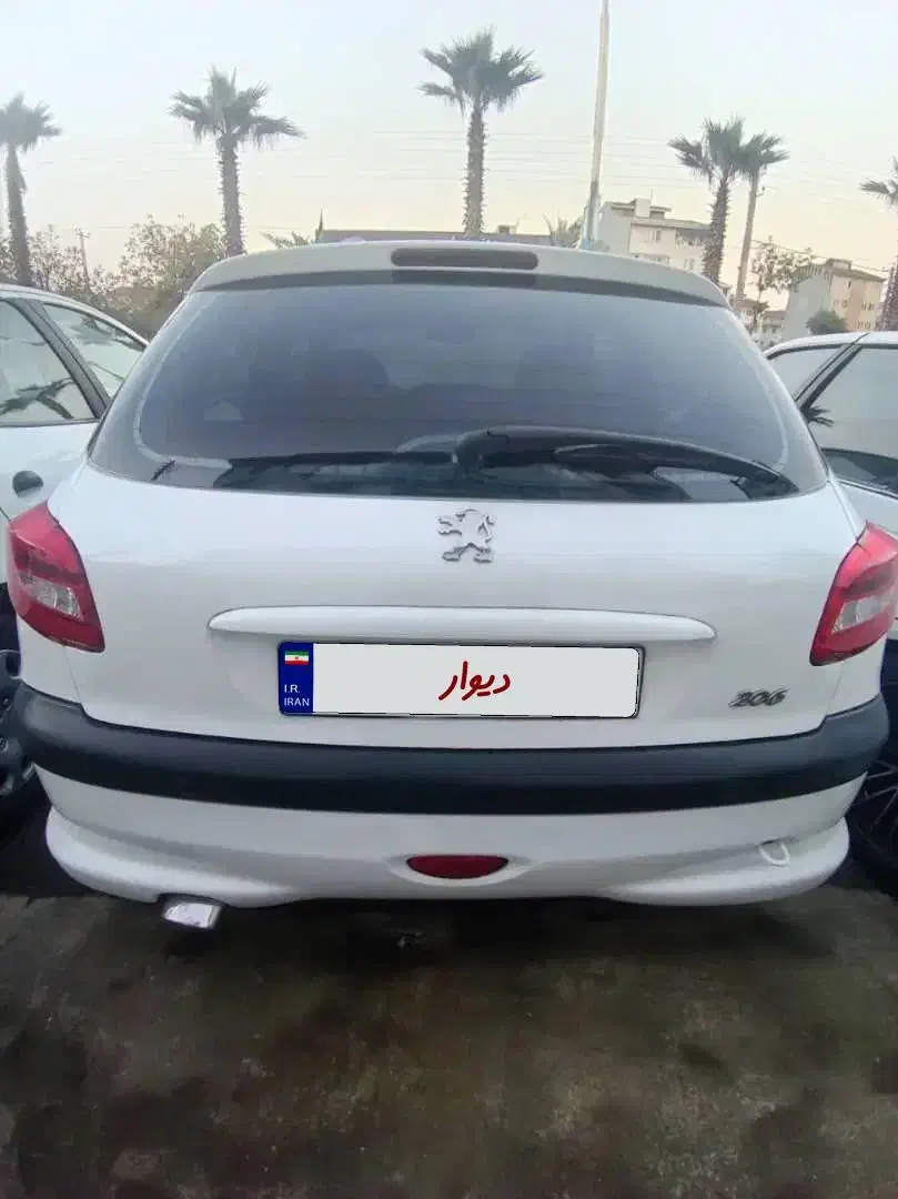 206 تیپ 5مدل 97 قیمت مناسب|خودرو سواری و وانت|رشت, بازار|دیوار