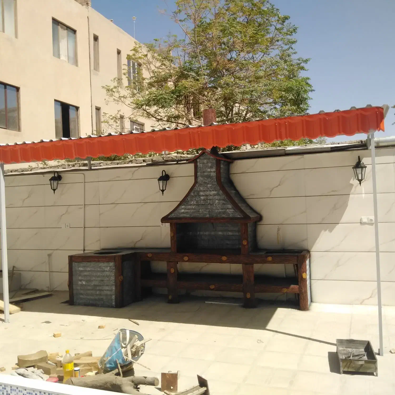 جوشکاری و اجرای سقف های شیروانی|خدمات پیشه و مهارت|بیرجند, |دیوار