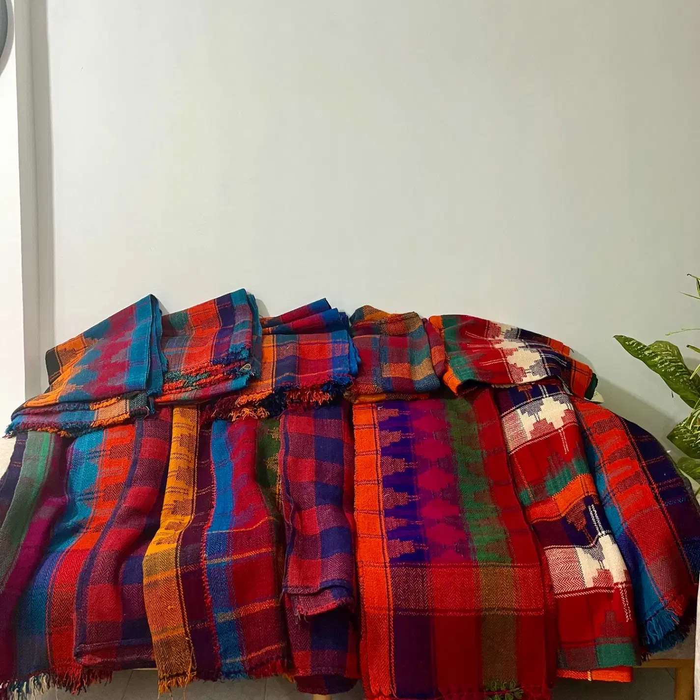 دوازدهعدد جاجیمنو دوختهشده و دوختهنشده قدیمی|گلیم، جاجیم، گبه|ملارد, |دیوار