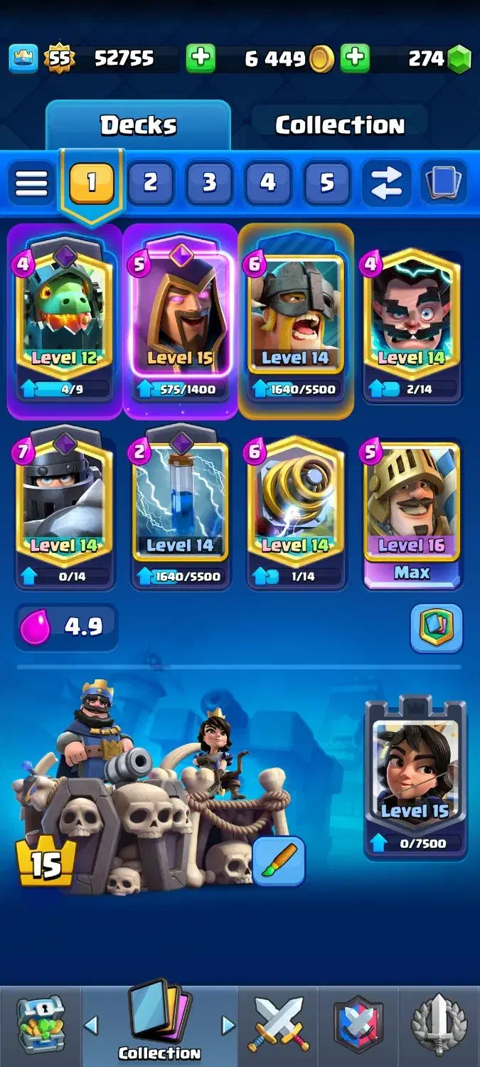 اکانت کلش رویال ۷ ساله|کنسول، بازی ویدئویی و آنلاین|تهران, اختیاریه|دیوار