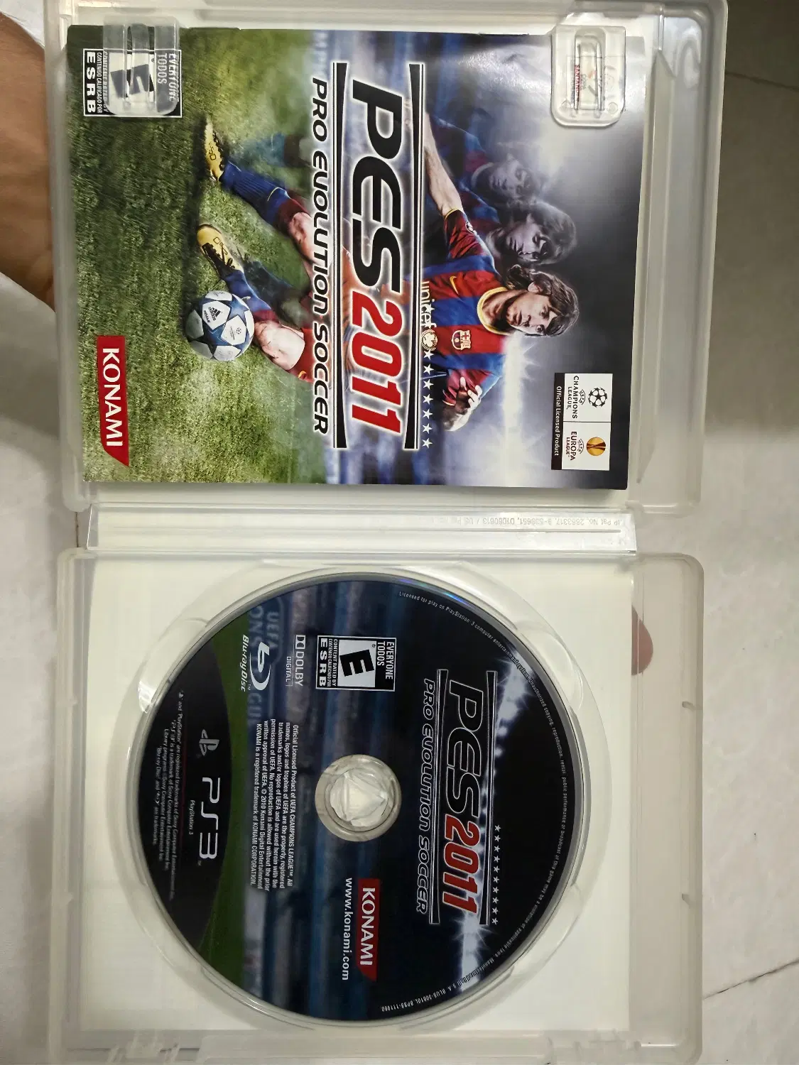 دیسک PES2011 برای ps3|کنسول، بازی ویدئویی و آنلاین|شیراز, کوی زهرا|دیوار