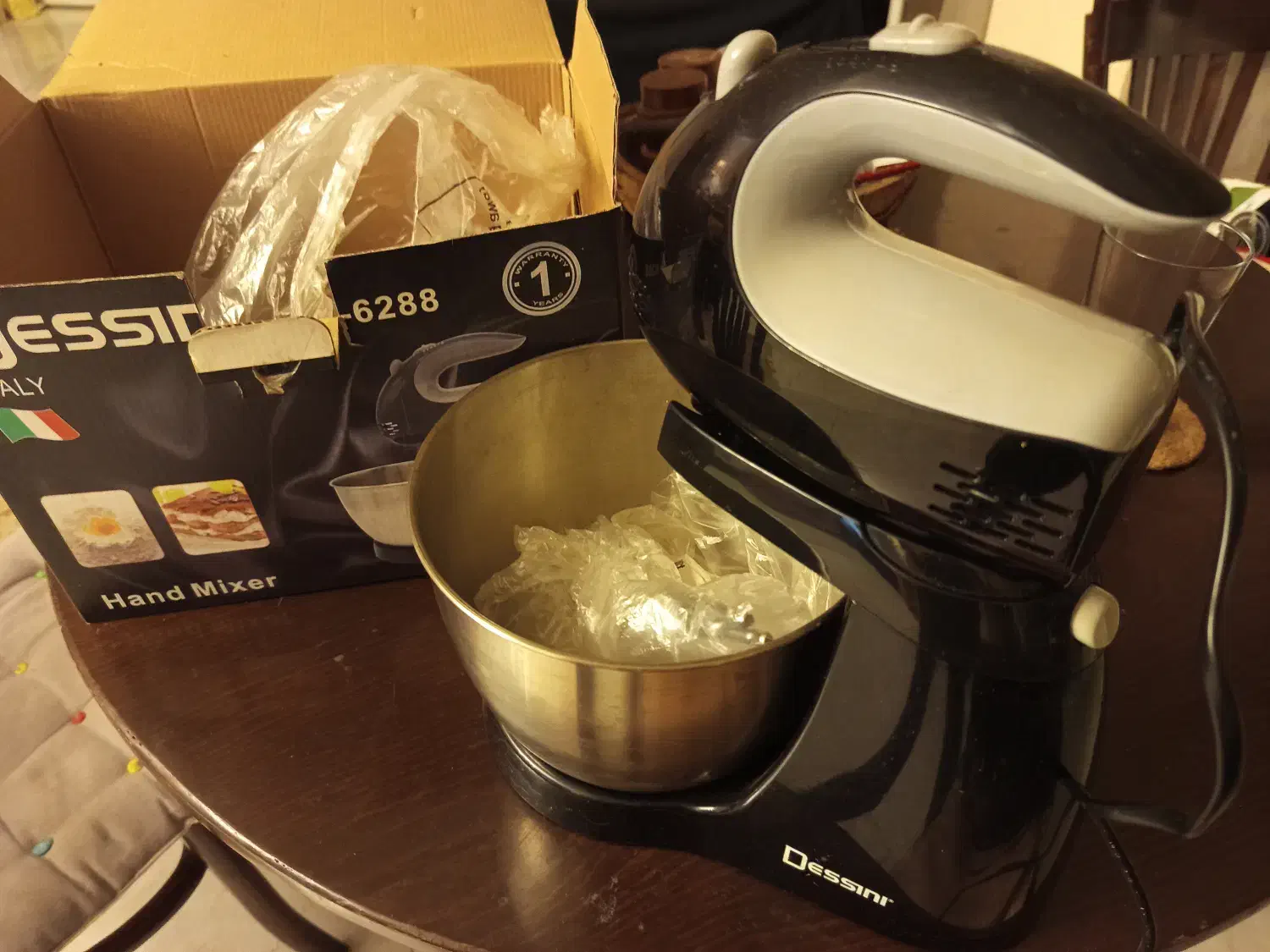 همزن برقی کاسه دار|خردکن، آسیاب، غذاساز|رشت, شهریاران|دیوار