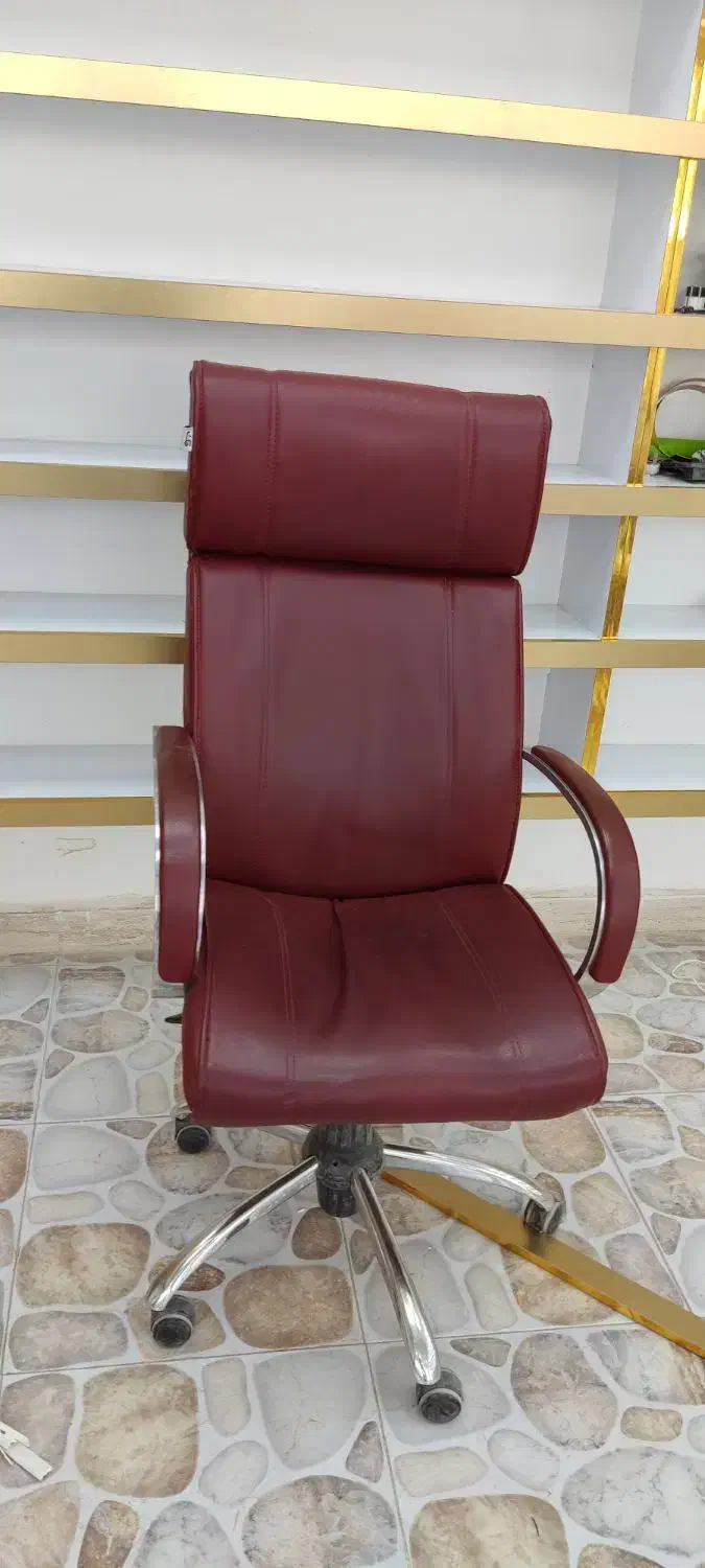 صندلی اداری چرم|دفتر کار|آبدانان, |دیوار