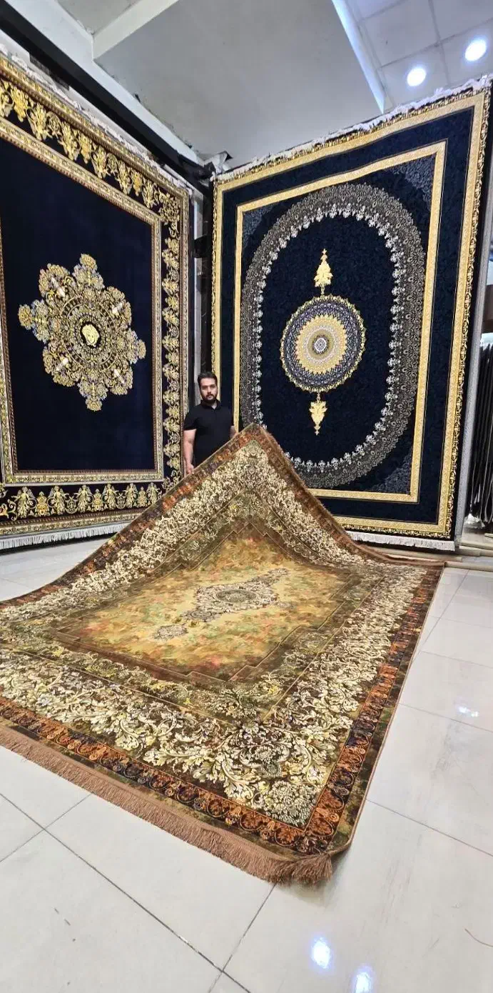 فروش استثنایی فرش ماشینی 9 متری /*|فرش|اهواز, پادادشهر|دیوار