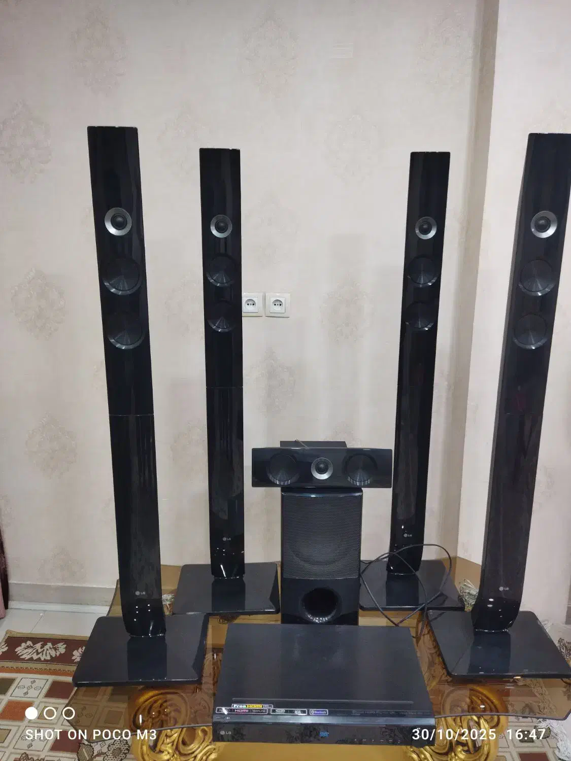 سینما خانواده ال جی|سیستم صوتی خانگی|اهواز, گلستان|دیوار