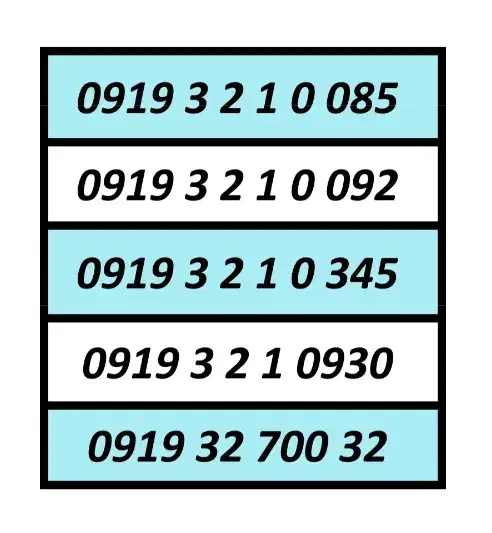 0919.404.10.80|سیم‌کارت|اسلام‌شهر, شهرک قائمیه|دیوار