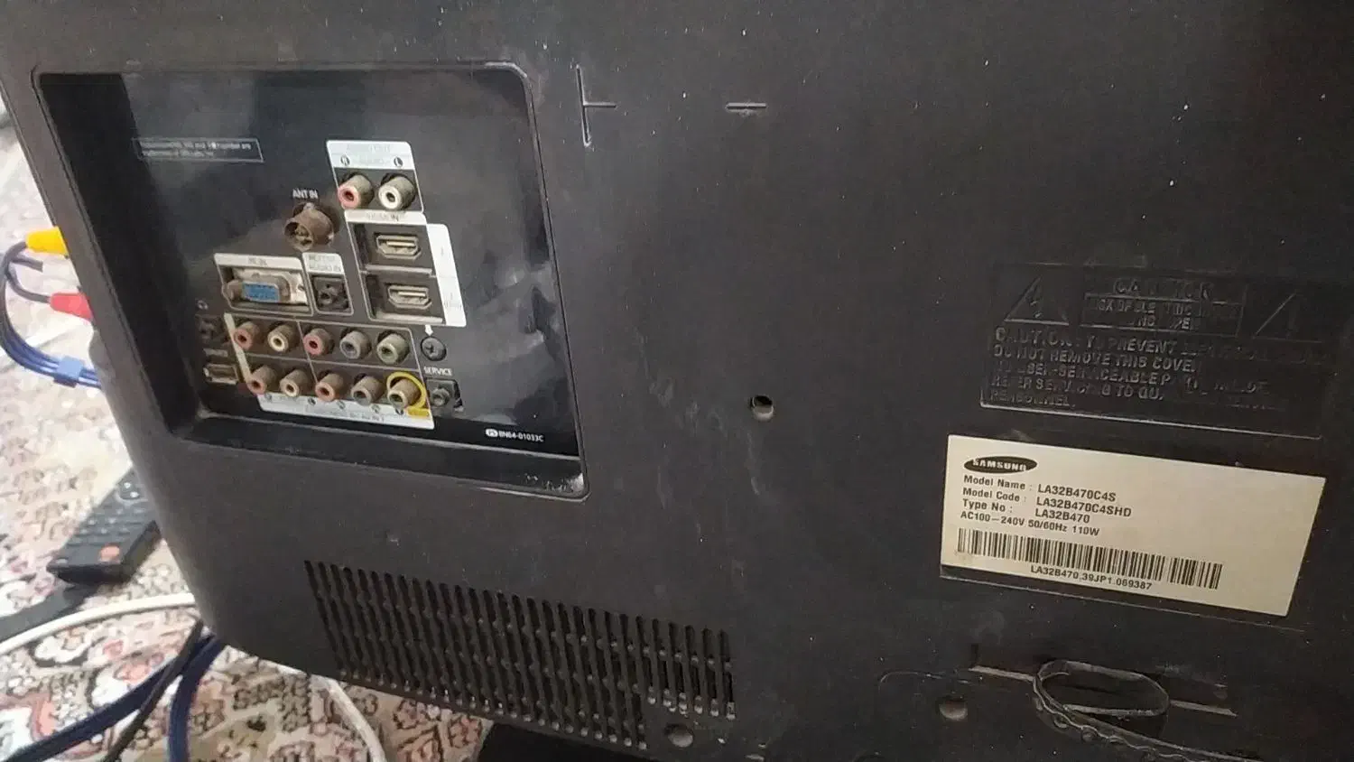 تلویزیون ۳۷اینچ‌سامسونگ‌ فقط۶۵۰۰|تلویزیون و پروژکتور|قم, آذر (نکویی)|دیوار