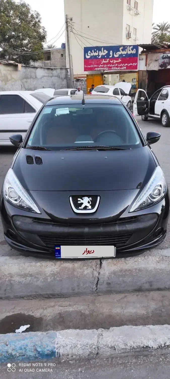 ۲۰۷مدل ۹۷ بسیار تمیز|خودرو سواری و وانت|بندرعباس, |دیوار