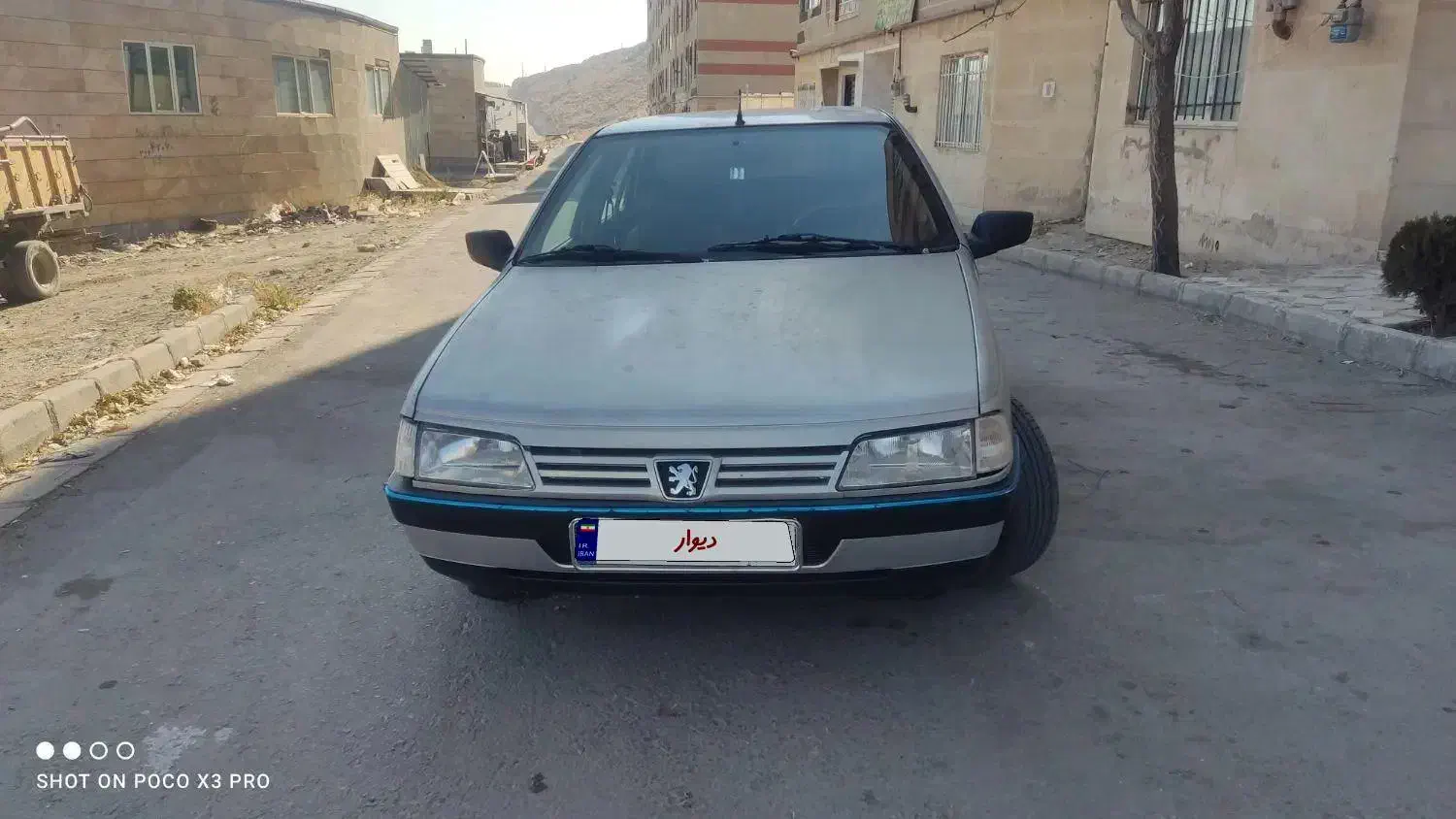 پژو 405 نقره ای مدل 85|خودرو سواری و وانت|قروه, |دیوار