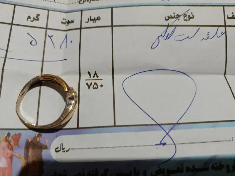 انگشتر برای سرمایه گذاری|جواهرات|ایذه, |دیوار