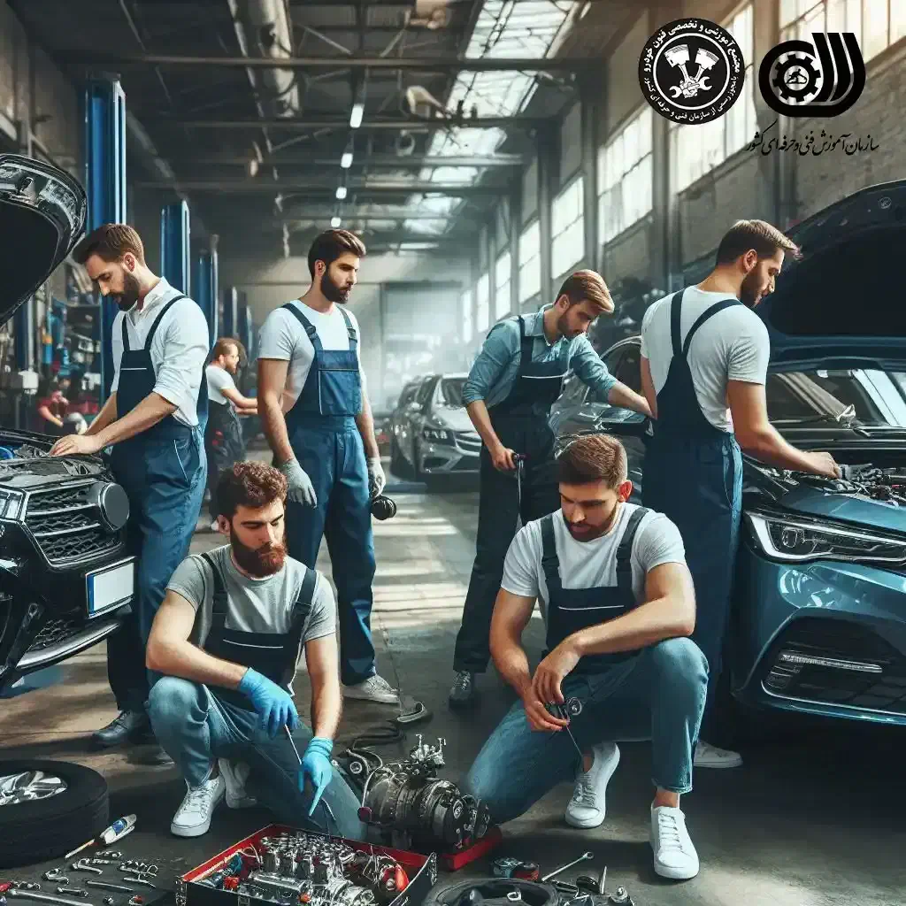 اموزش تخصصی،تنظیم موتور، مکانیک، خانم اقا|خدمات آموزشی|کرمان, |دیوار