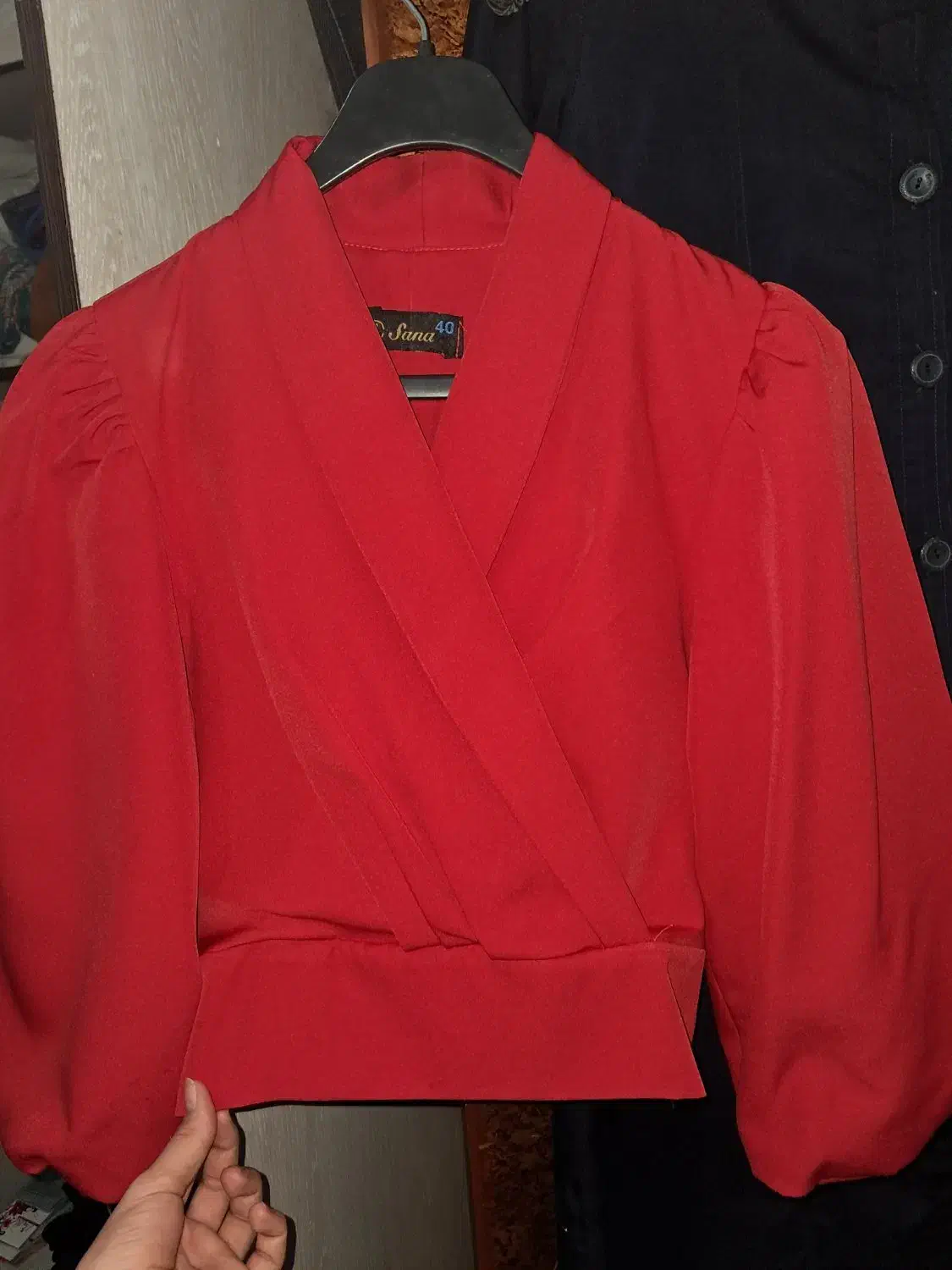 کراپ شومیز مجلسی نو سایز 40|لباس|قم, زنبیل آباد|دیوار