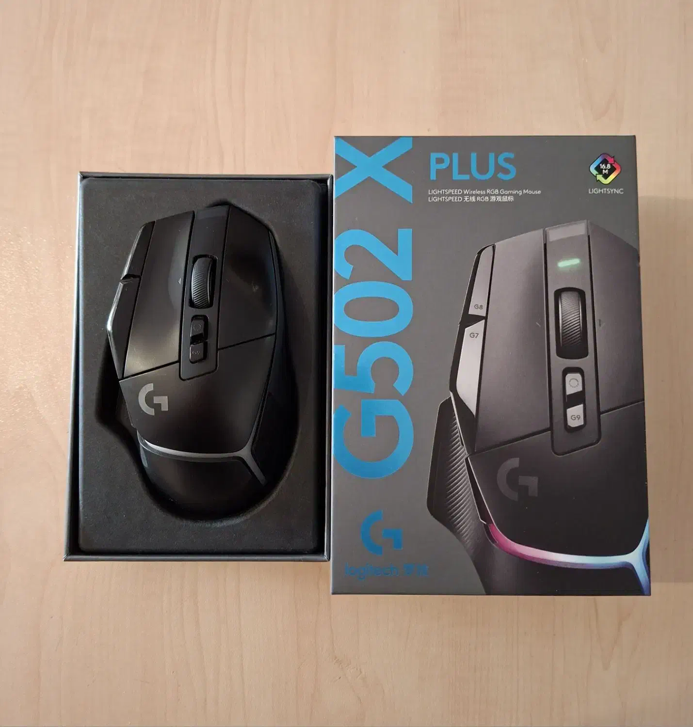 موس گیمینگ Logitech G502 X Plus|قطعات و لوازم جانبی رایانه|تهران, شهرک غرب|دیوار