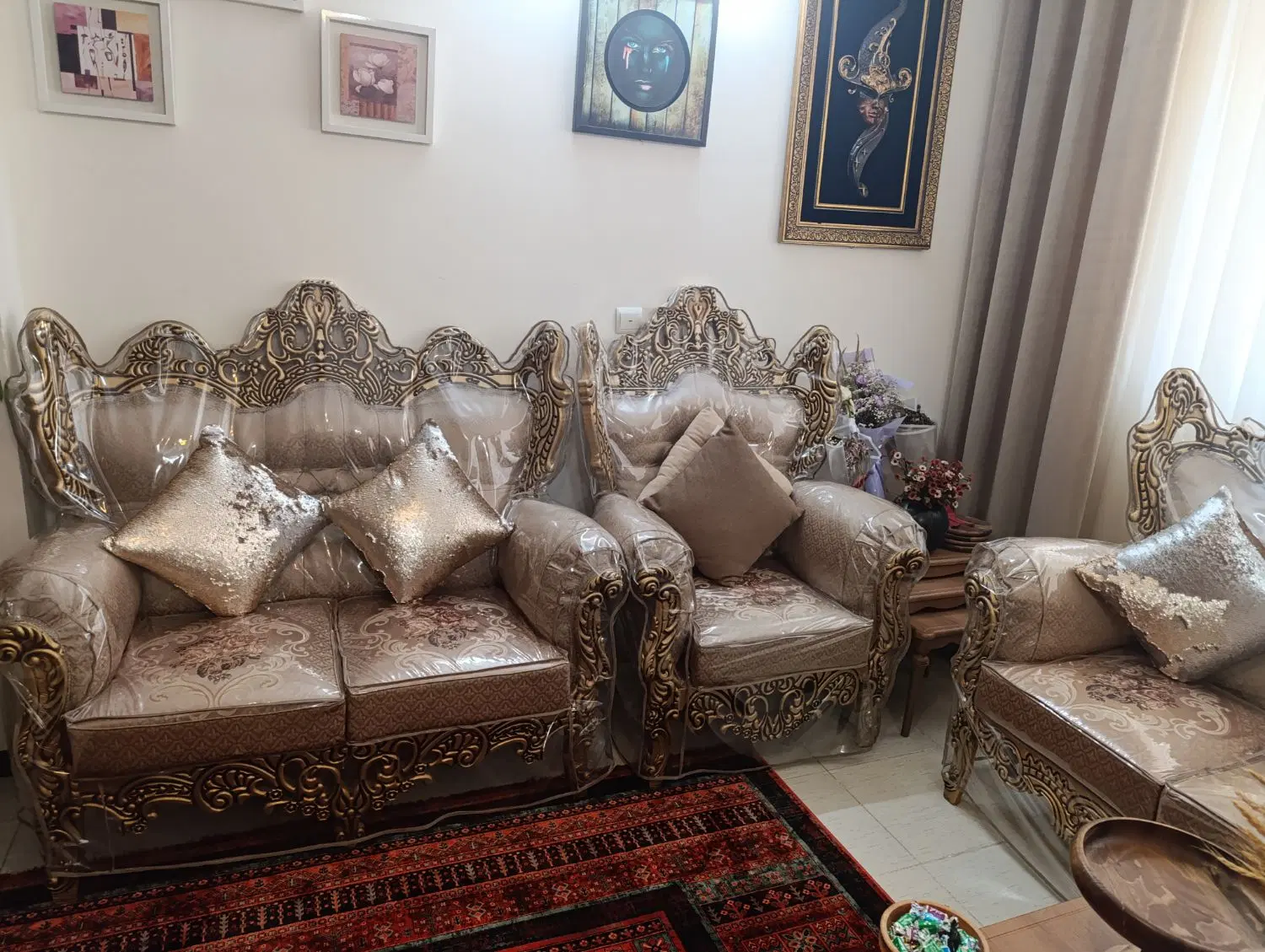 مبل|مبلمان خانگی و میز عسلی|فولادشهر, فولادشهر|دیوار