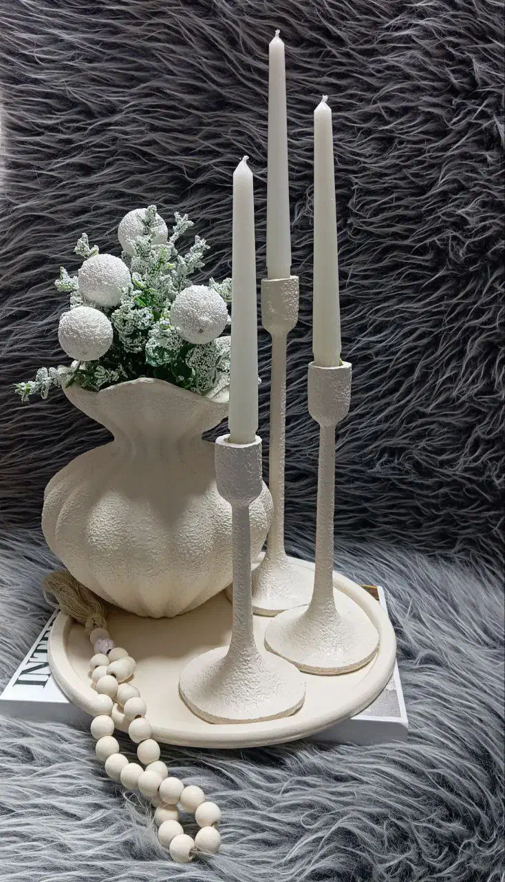 جا شمعی دفرمه|کلکسیون اشیاء عتیقه|سرپل ذهاب, |دیوار