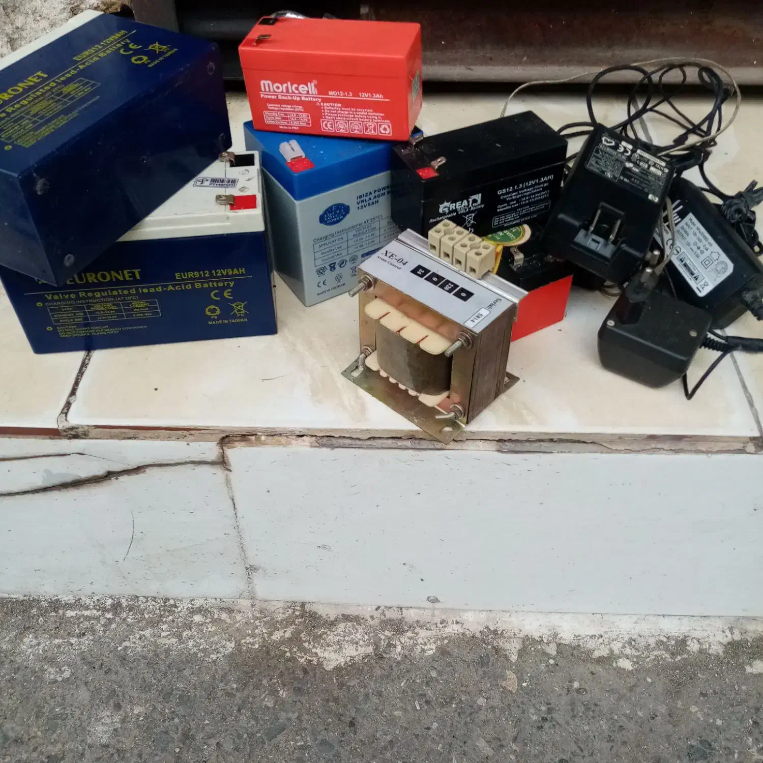 باطری های 12ولت 9،5،1،3 آمپر،شارژر 12 ترانس 24 ولت|قطعات یدکی و لوازم جانبی|رشت, تازه آباد|دیوار