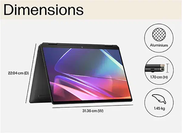 لپ تاپ اچ پی + قلم اورجینال HP Spectre 16 x360|رایانه همراه|اندیشه, اندیشه فاز ۱|دیوار