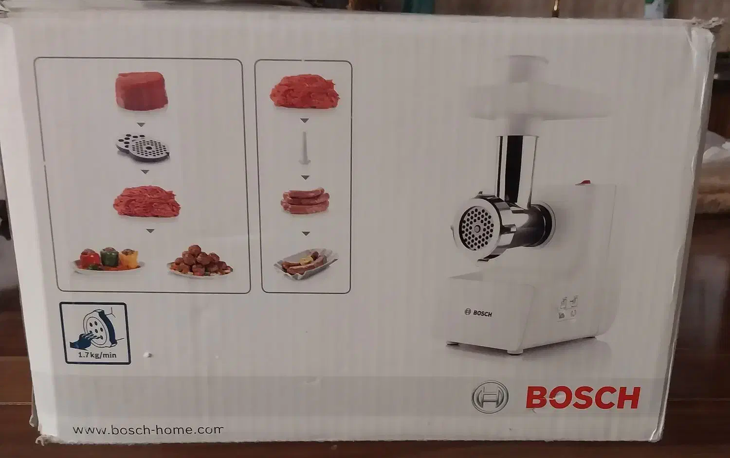 چرخ گوشت بوش Bosch آلمانی اصل|خردکن، آسیاب، غذاساز|شاهین‌شهر, شهرک میلاد|دیوار