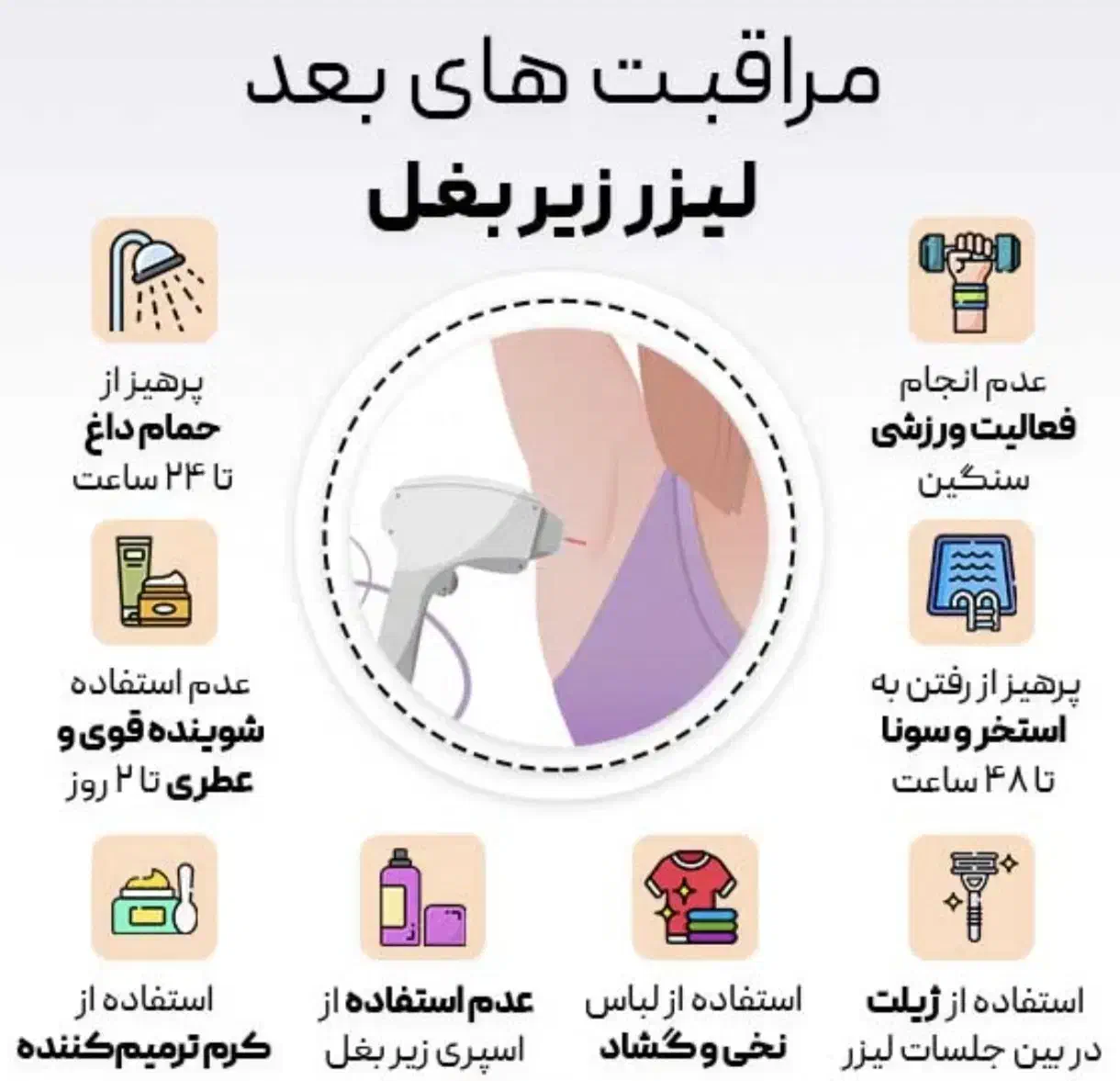لیزر موهای زائد|خدمات آرایشگری و زیبایی|صدرا-فارس, فاز ۱|دیوار