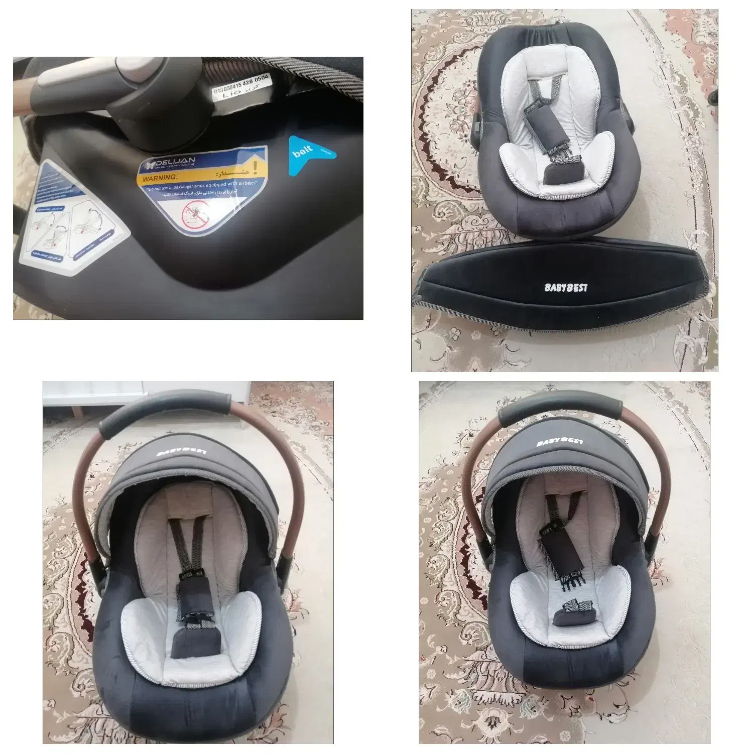 کریر، پشه بند، تشک بازی کودک|اسباب و اثاث بچه|شیراز, قلعه نو|دیوار