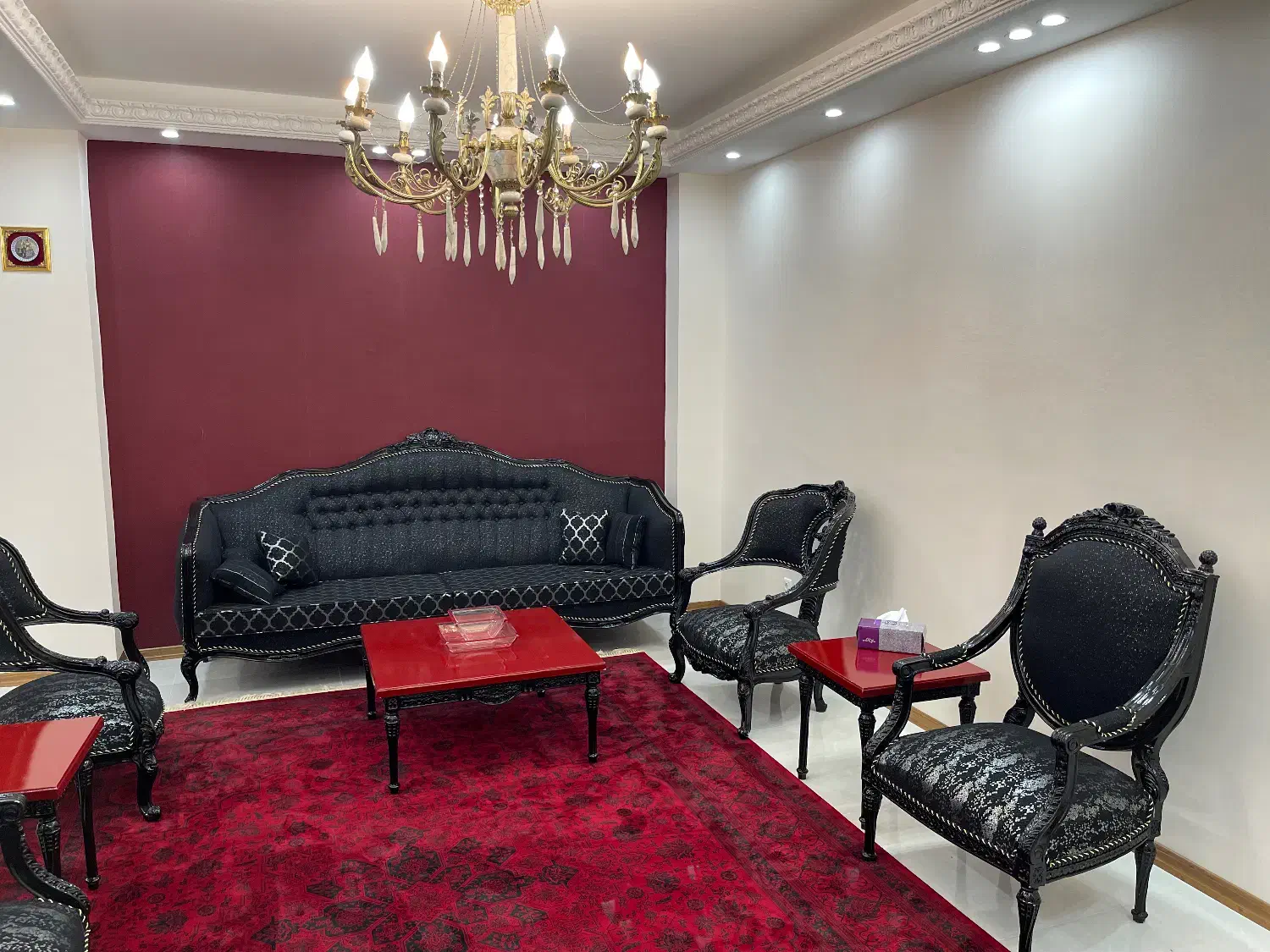 مبلمان استیل چوب راش|مبلمان خانگی و میز عسلی|سرعین, |دیوار