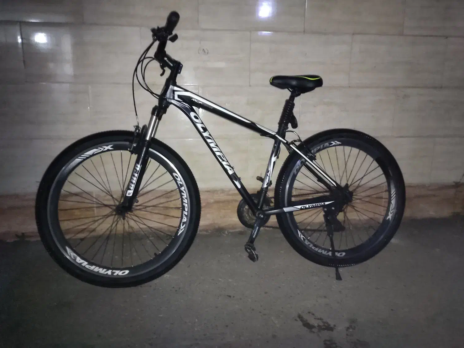 دوچرخه المپیا تمام وسایل سالم|دوچرخه، اسکیت، اسکوتر|قائم‌شهر, |دیوار