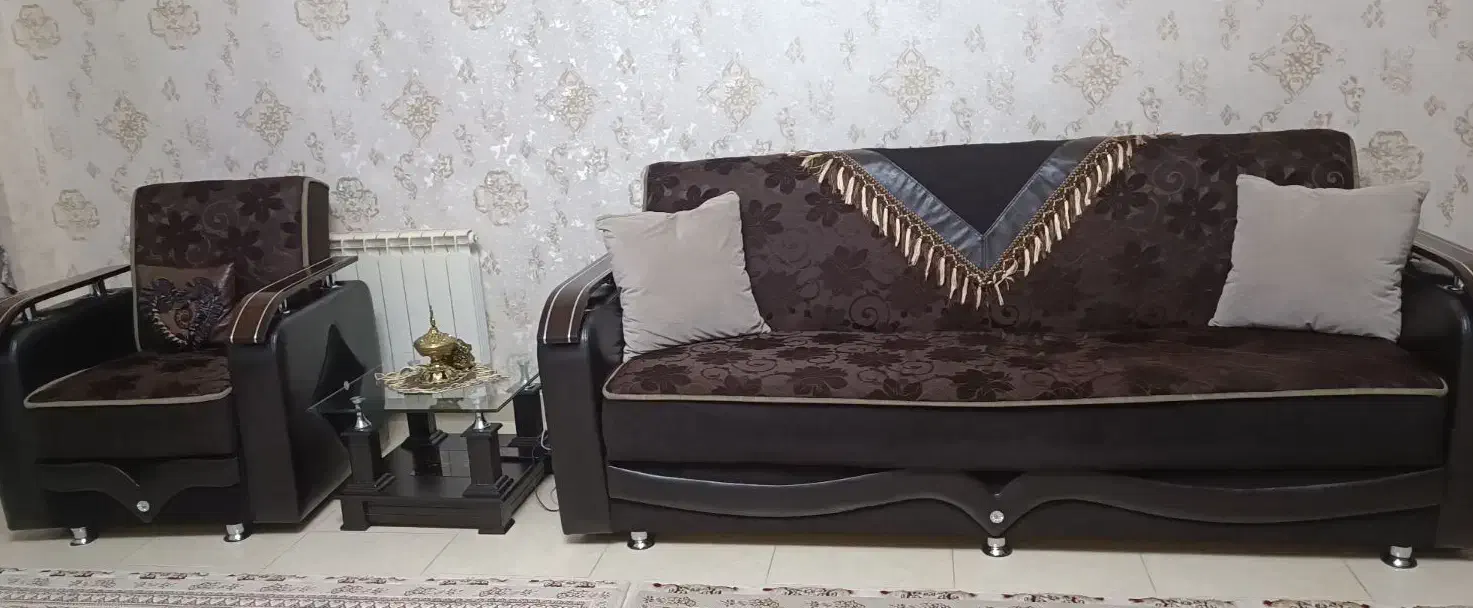 مبلمان۹نفره|مبلمان خانگی و میز عسلی|سهند, |دیوار