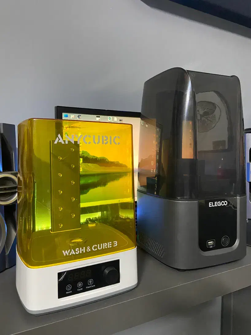 پرینتر رزینی ۳بعدی + دستگاه واش و خشک کن|پرینتر، اسکنر، کپی، فکس|مشهد, شهید فرامرز عباسی|دیوار