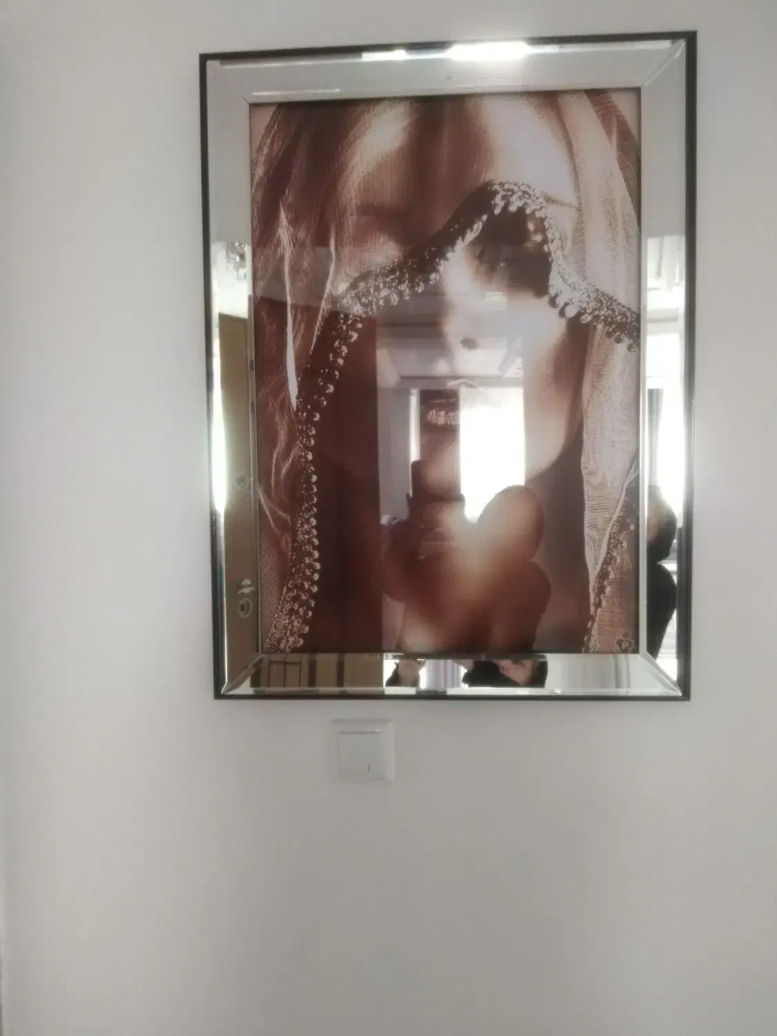 تابلو اینه ای بسیار شیک|تابلو، نقاشی، عکس|مهاباد (آذربایجان غربی), |دیوار