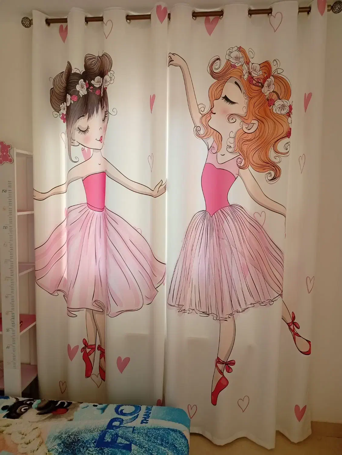 پرده هازان دخترانه،دو پنل|پرده، رانر، رومیزی|پرند, فاز ۳|دیوار