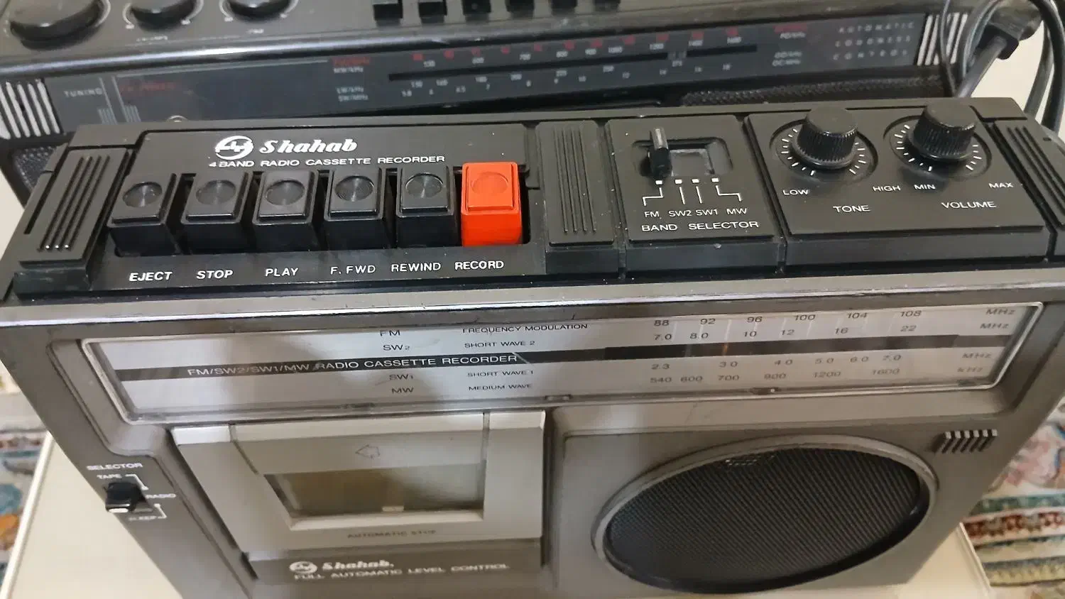 رادیو ظبط قدیمی شهاب و پارس|سیستم صوتی خانگی|تهران, کیانشهر|دیوار