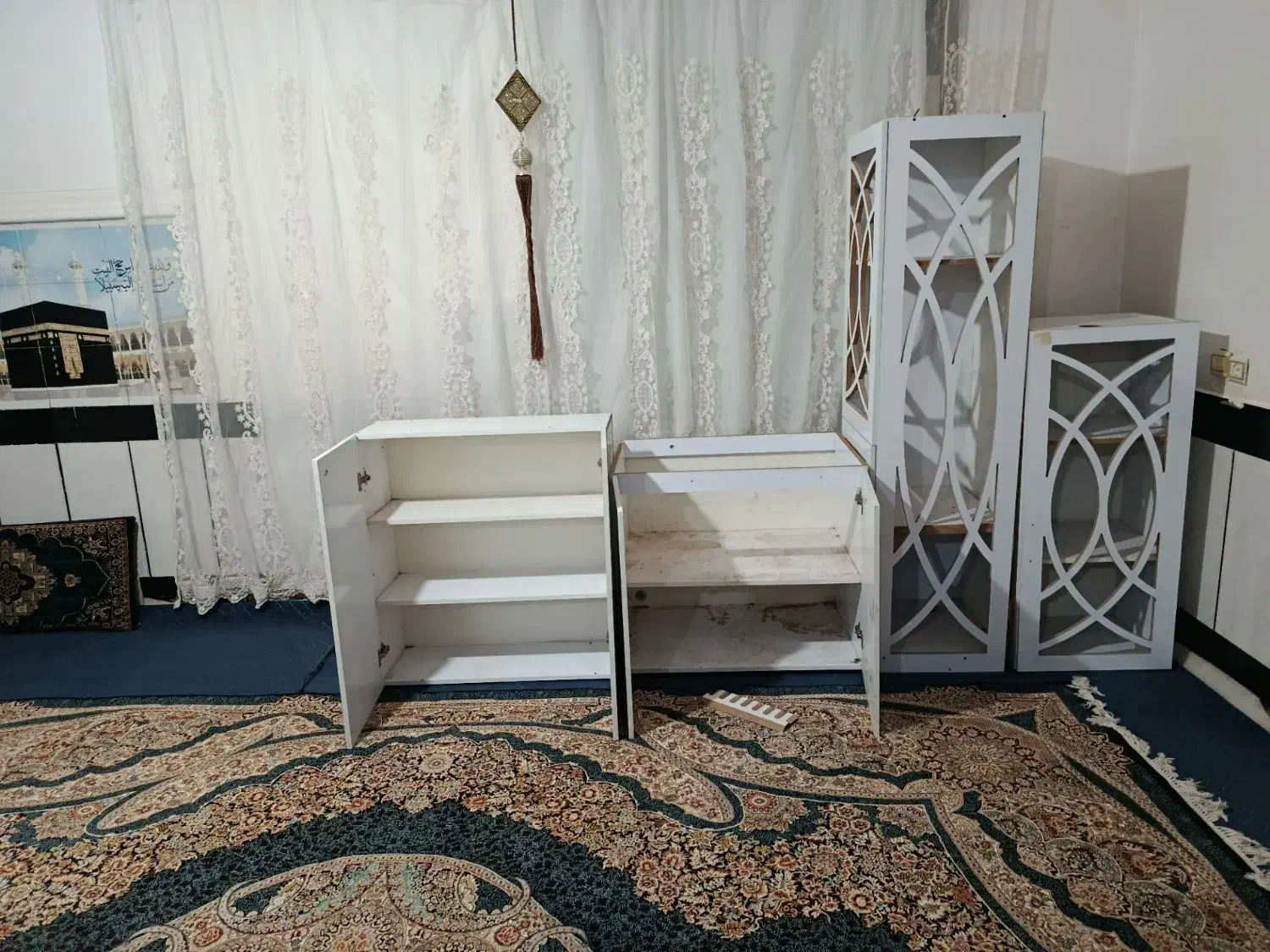 کابینت ام دی اف|بوفه، ویترین، کنسول|تایباد, |دیوار