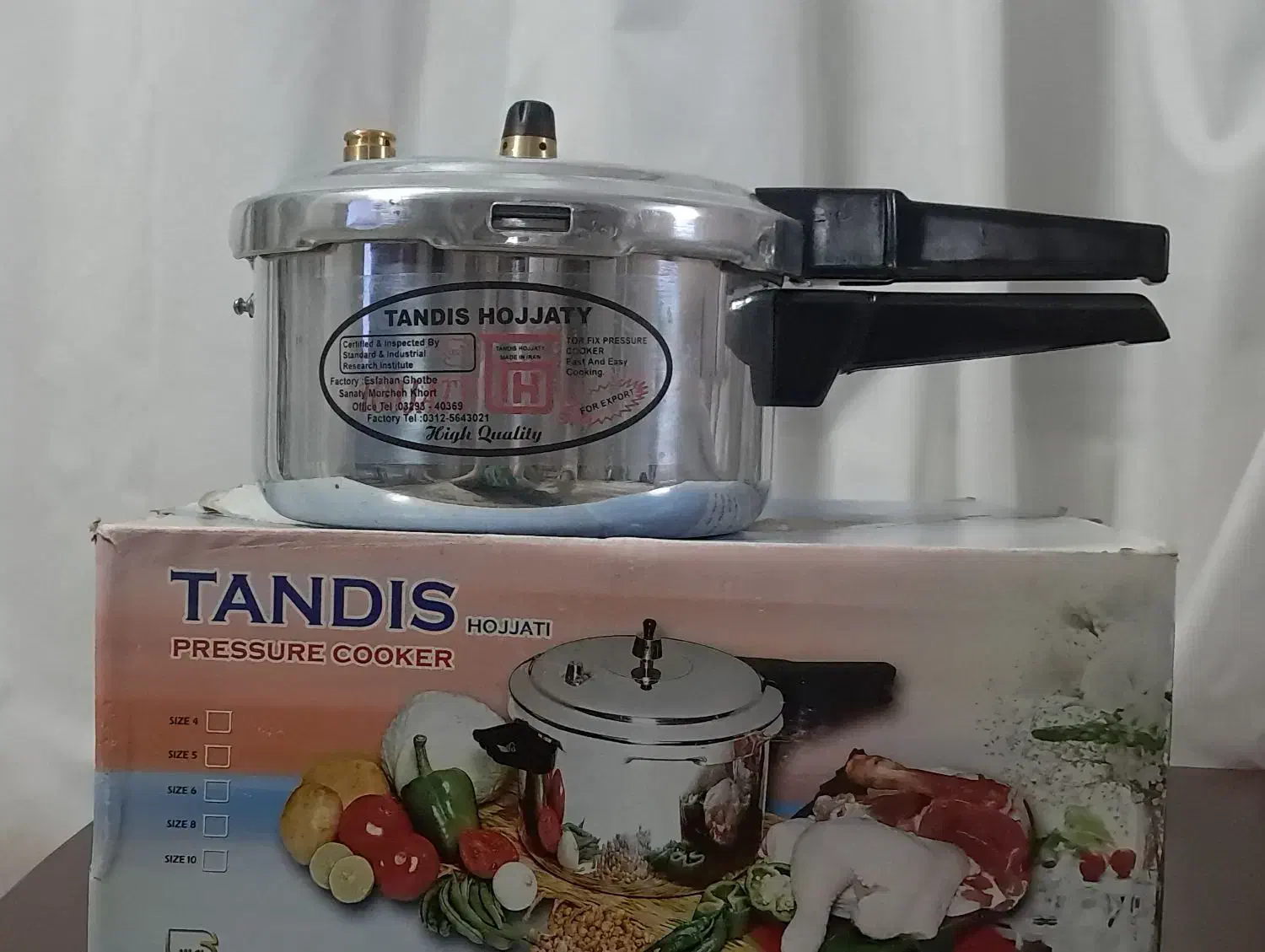 دیگ زودپز تندیس حجتی|ظروف پخت‌وپز|مشهد, چهارچشمه|دیوار