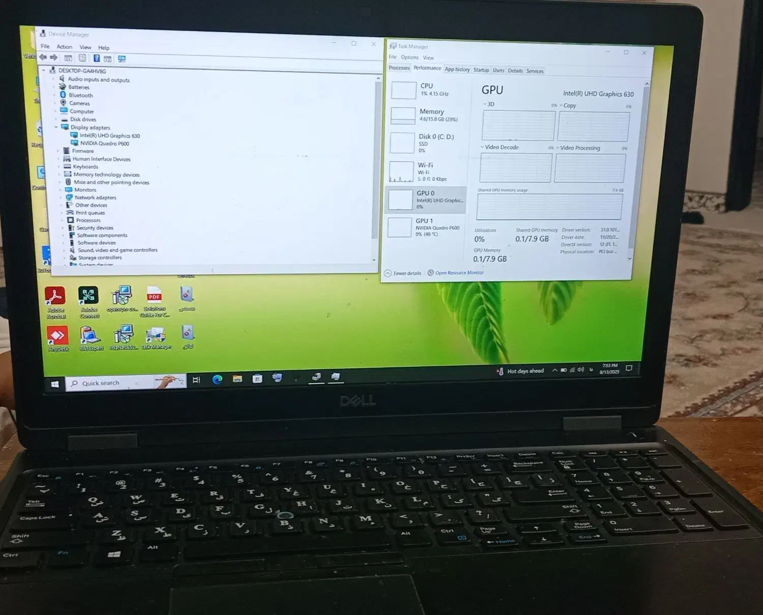 Dell Precision 3530|رایانه همراه|پاوه, |دیوار