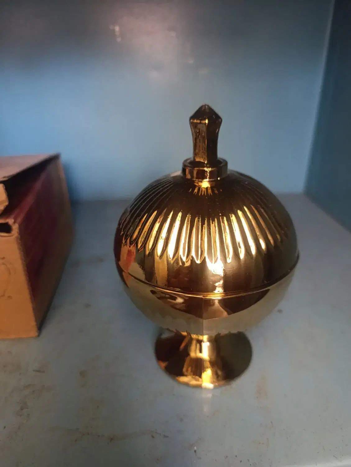 نیم لیوان چای خوری و یک عدد قندان  نو آکبند|ظروف سرو و پذیرایی|شهرکرد, |دیوار