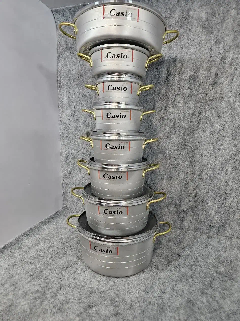 سرویس قابلمه روحی ۱۴ پارچه کاسیو|ظروف پخت‌وپز|زاهدان, |دیوار