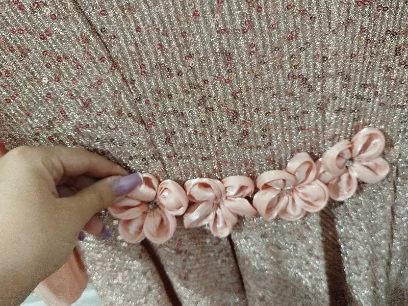 لباس مجلسی دخترانه عررسکی پشت دنبال دار سایز ۳۸|لباس|زنجان, |دیوار