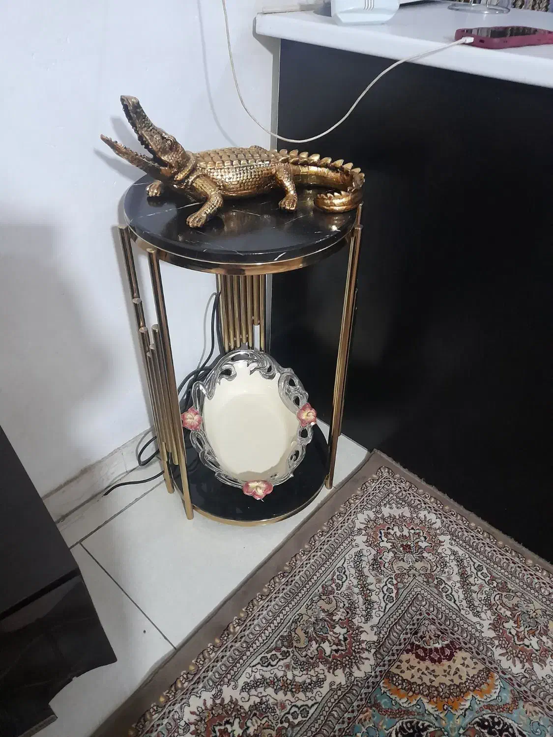 میزوسط با۳تاعسلی بع علت دکورمنزل زیرقیمت|مبلمان خانگی و میز عسلی|ری, امین آباد|دیوار