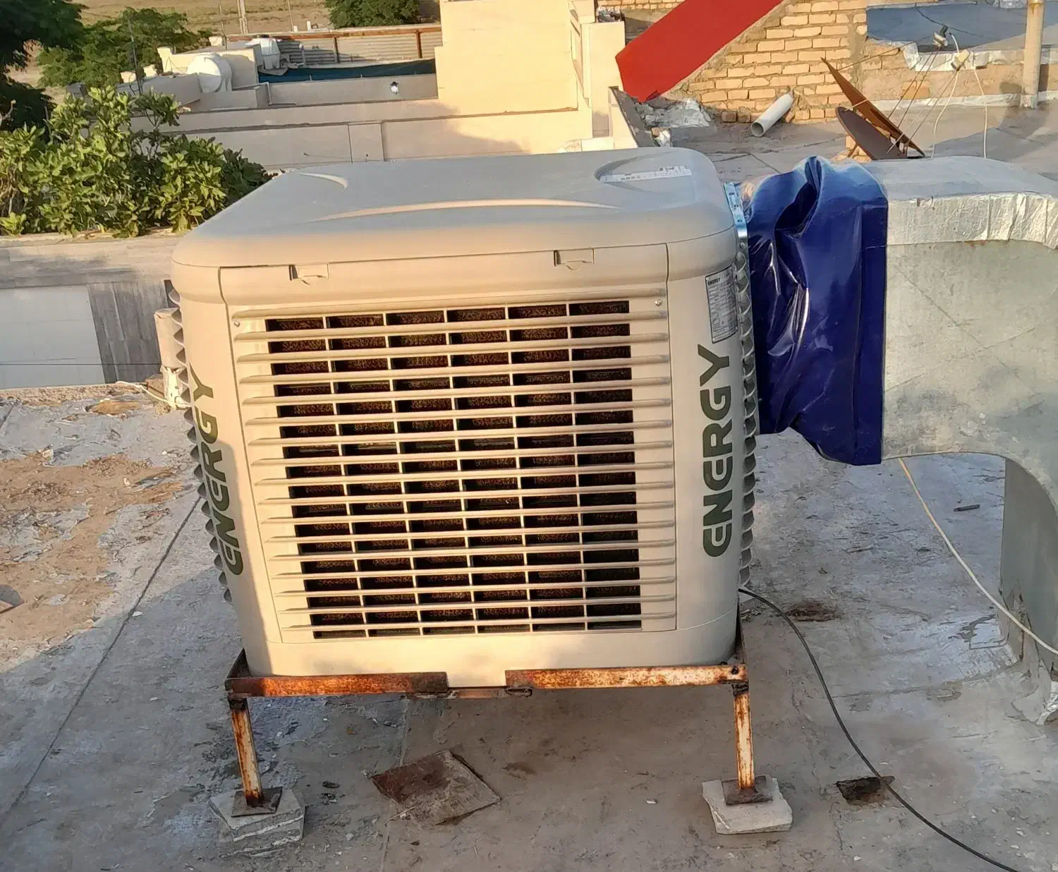 کولر آبی فلزی پلیمری انرژی سلولزی ترموستات کاشمر|کولر آبی|کاشمر, |دیوار