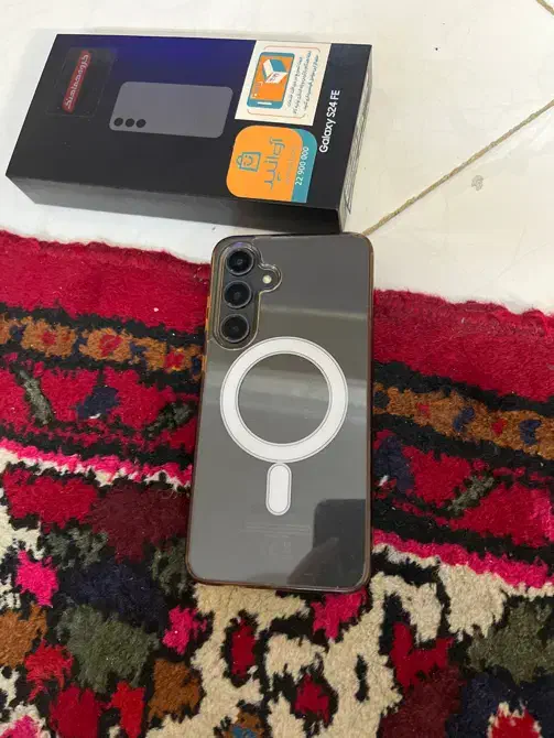 گوشی سامسونگ S24 FE مشاهبه آکبند گارانتی دار|موبایل|تهران, امیریه|دیوار