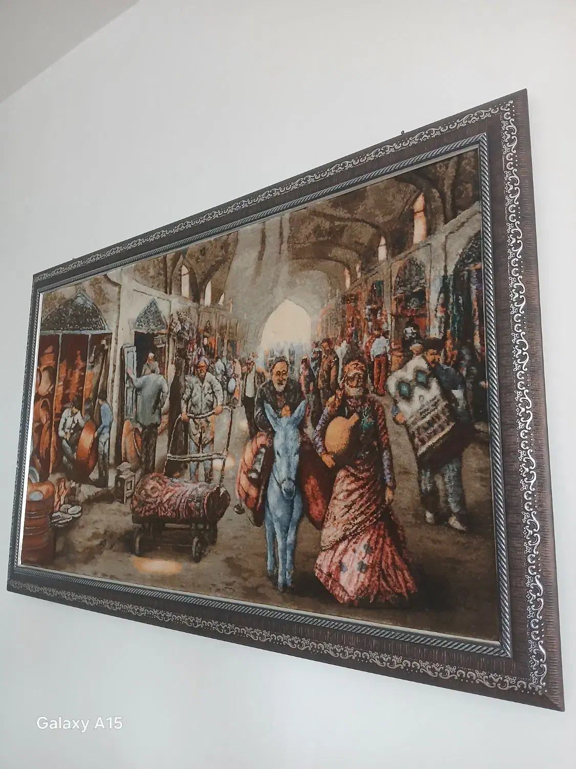 تابلو فرش دست بافت|تابلو فرش|صدرا-فارس, فاز ۱|دیوار