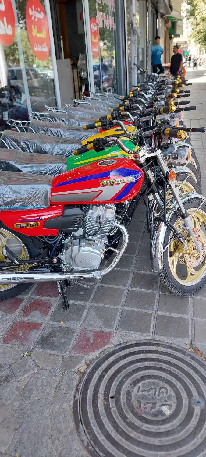 موتور هوندا ۲۰۰ نیکتاز ۲ دیسک صفر اقساط|موتورسیکلت|اصفهان, سرتاوه|دیوار