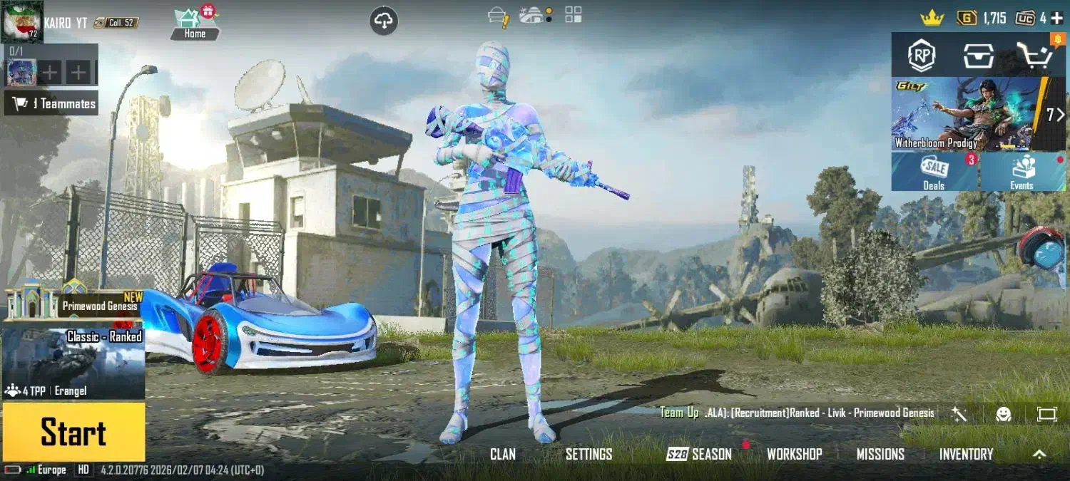 اکانت پابجی|کنسول، بازی ویدئویی و آنلاین|کرمان, |دیوار