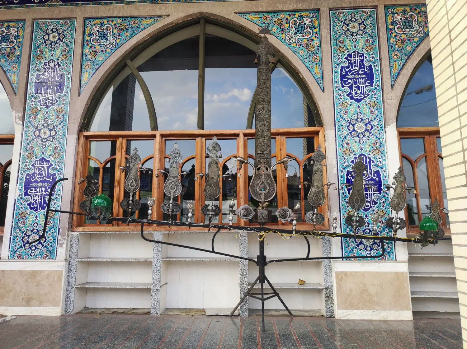 علامت  نه تیغه|کلکسیون اشیاء عتیقه|جویبار, |دیوار