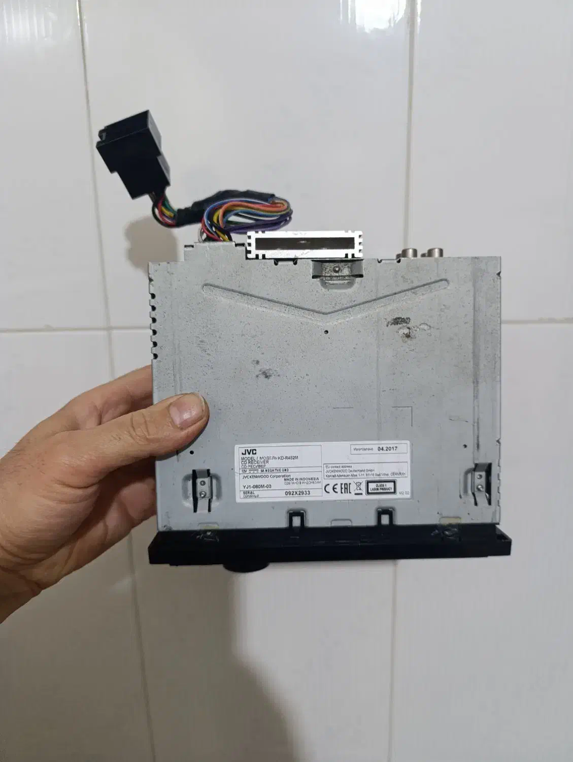 ضبط cd و  usb جی وی سی (jvc)|صوتی و تصویری|تبریز, |دیوار