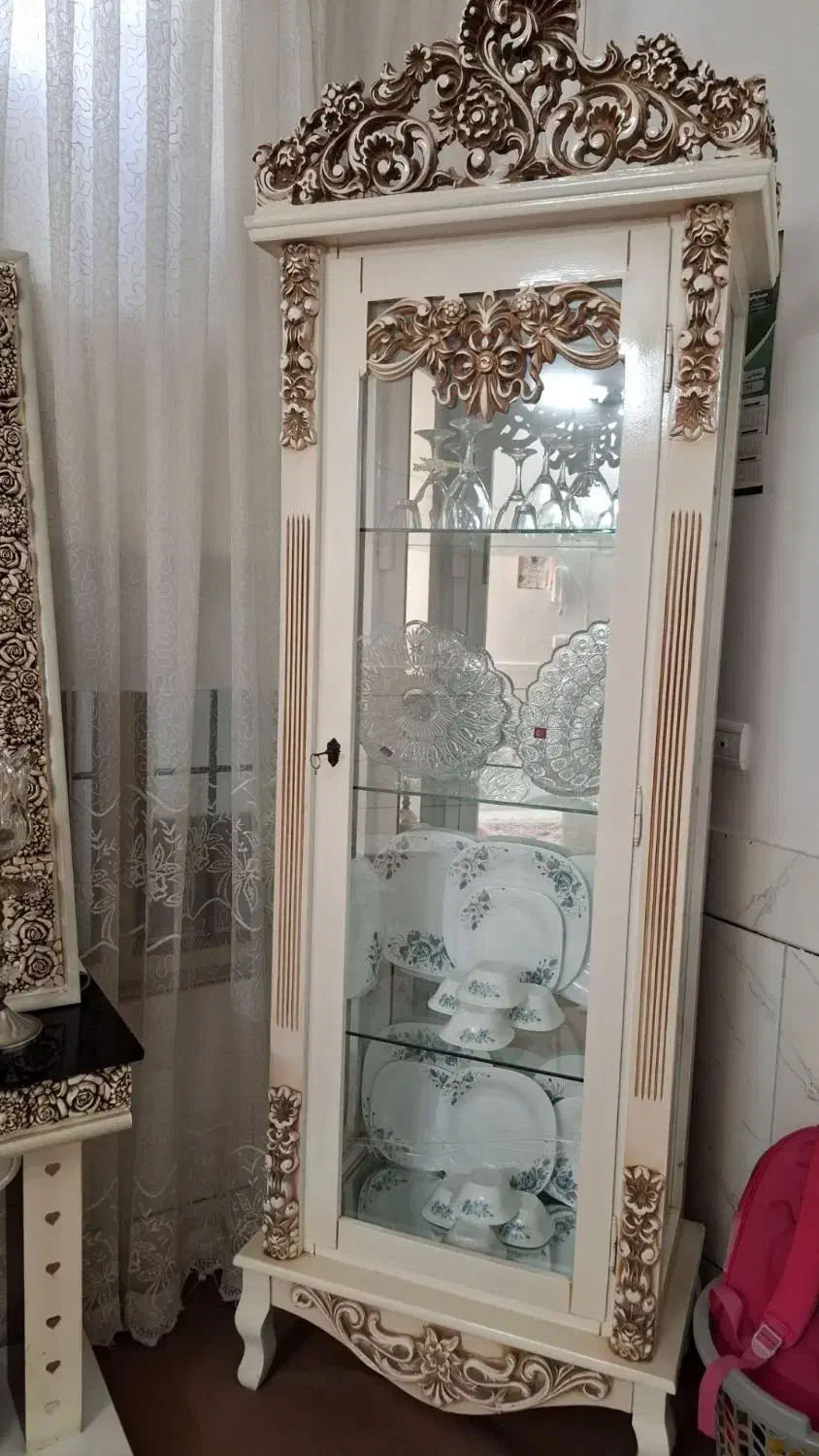 بوفه و میز ارایش|بوفه، ویترین، کنسول|گرمسار, |دیوار