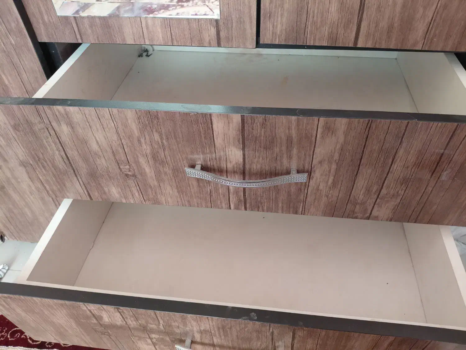 کمد دراور آیینه دار ومیز تلویزیون|جاکفشی، کمد، دراور|بیرجند, |دیوار