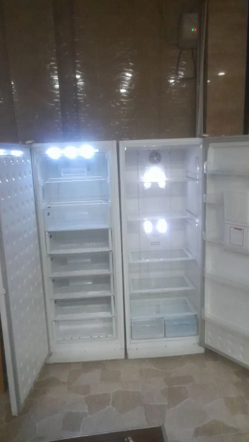 یخچال فریزر دو قلوی ۴۰فوت مارک سلن|یخچال و فریزر|سردشت, |دیوار